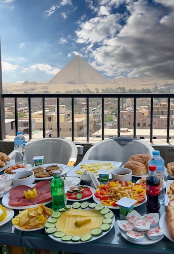 pyramids tower view inn