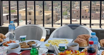 pyramids tower view inn