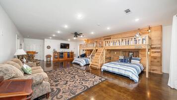 5 habitaciones, escritorio, tabla de planchar con plancha y wifi gratis