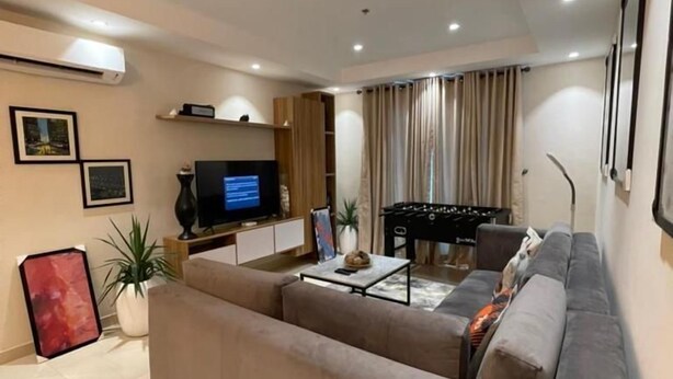 Classic Apartment | Living area - Starbookingz apartment (Lekki)