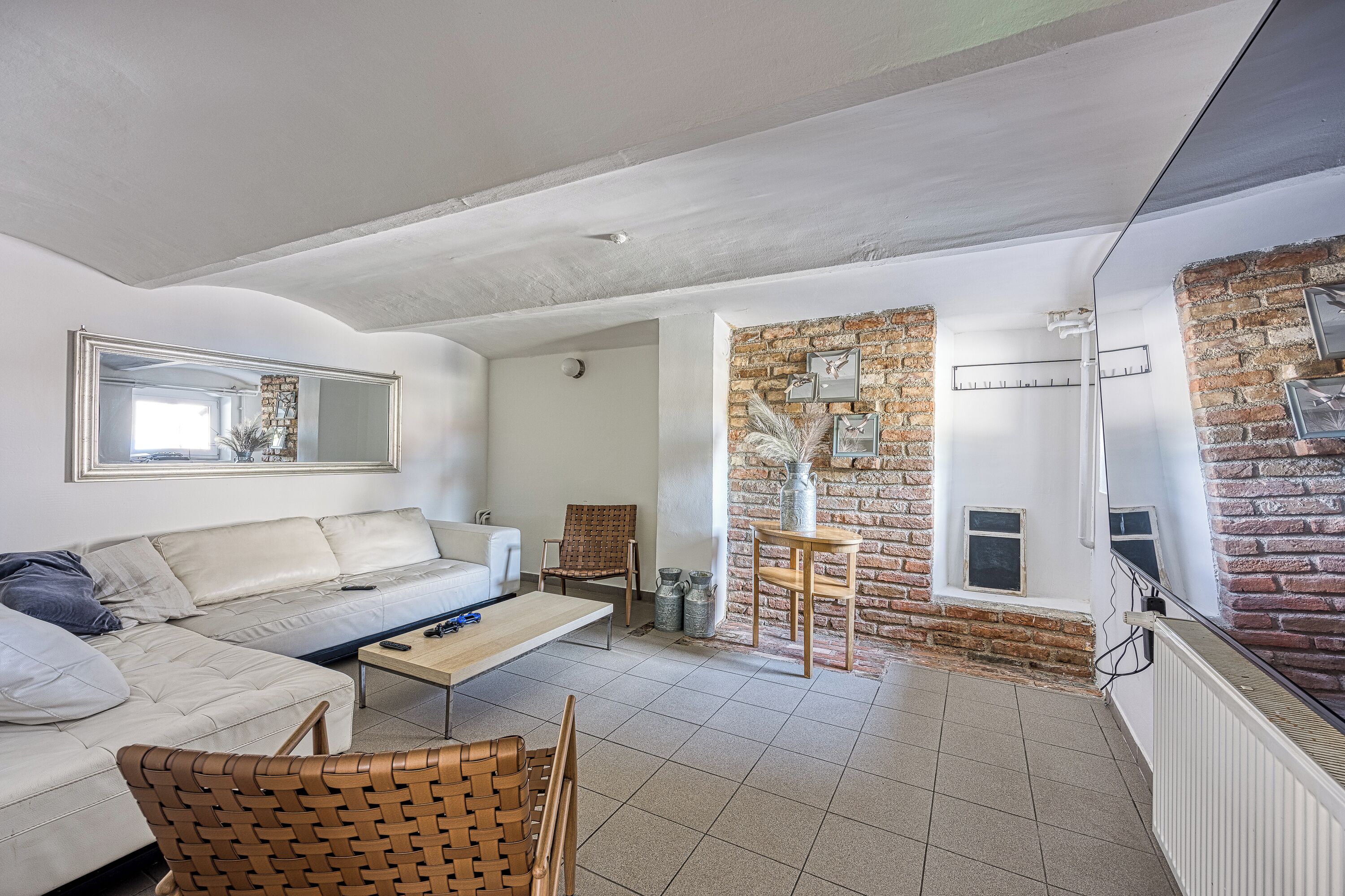 Family House, Multiple Bedrooms (Wellness Estate Hedonia Near) | Living area | 21-inch Smart TV with satellite channels, video game console, DVD player