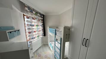 Familie appartement | 2 slaapkamers, hypoallergeen beddengoed