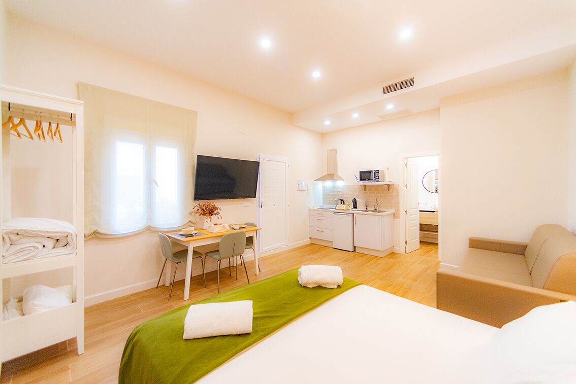 Superior Apartment | Ruang tamu | TV skrin rata 