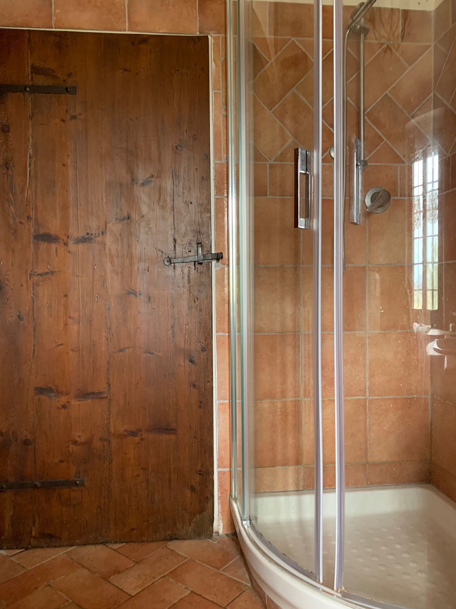 Shower, hair dryer, bidet, soap