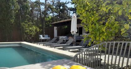 Exquisite Family Villa with Pool, WIFI, SAT TV, AC and Enchanting Outdoor Garden