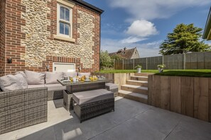 Terrace/patio - Old Mill House, Brancaster, Norfolk (Brancaster)