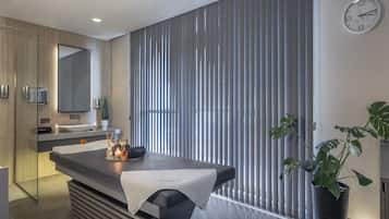 Espace de soins pour les couples, sauna, bain Ă remous, hammam