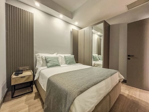 標準套房, 城市景觀 | 低過敏寢具、記憶床墊、迷你吧、隔音