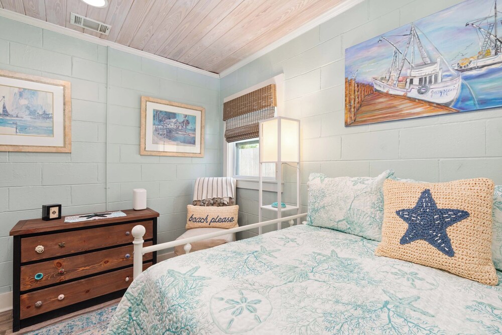 Vitamin Sea Cottage Cozy Patio, Near Area Fun! Tybee Island Vrbo