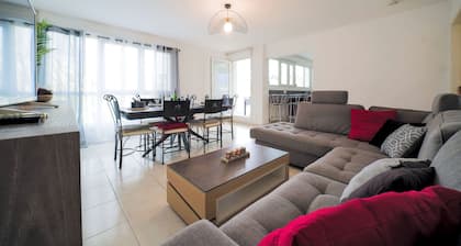 Appartement Lumineux, 80m², Proche des Vosges