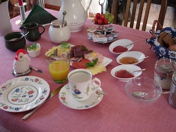 Repas de petit déjeuner