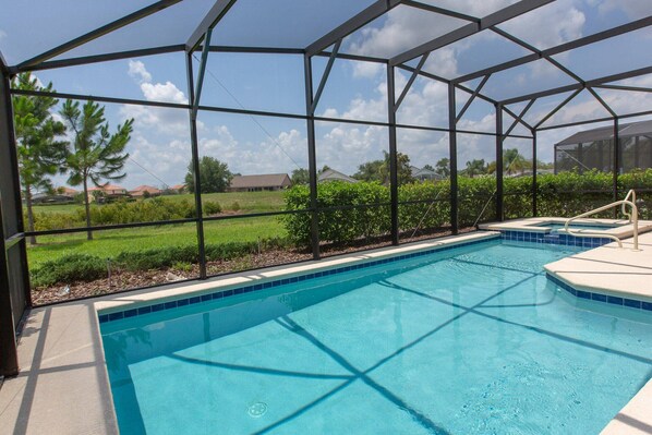 Piscine chauffée