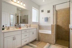 Hair dryer, towels