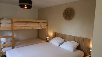 1 chambre, Wi-Fi, draps fournis