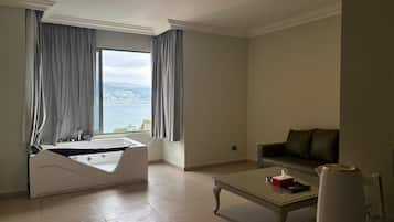 52-inch LED TV with cable channels, Netflix, streaming services