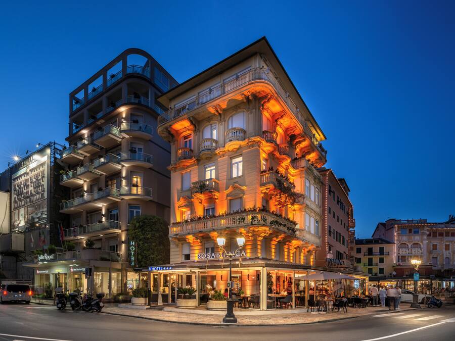 Fassade der Unterkunft