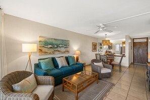 Apartment, 2 Schlafzimmer | Wohnbereich