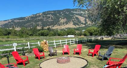 Cozy 13 bedroom, 6 bathroom retreat with stunning views of the Coldstream Valley