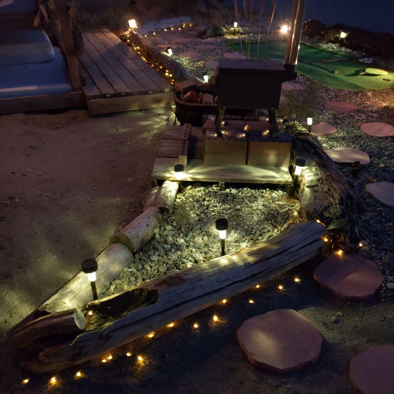 Terrain de l’hébergement 