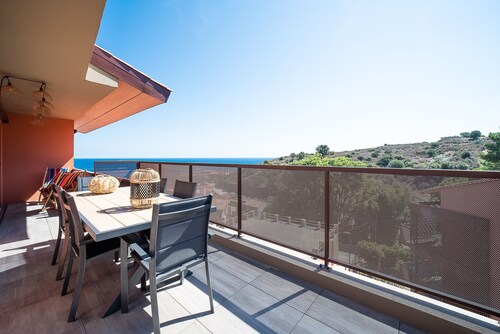 L'Escale de Collioure - Appt climatisé, parking privé sécurisé, vue mer