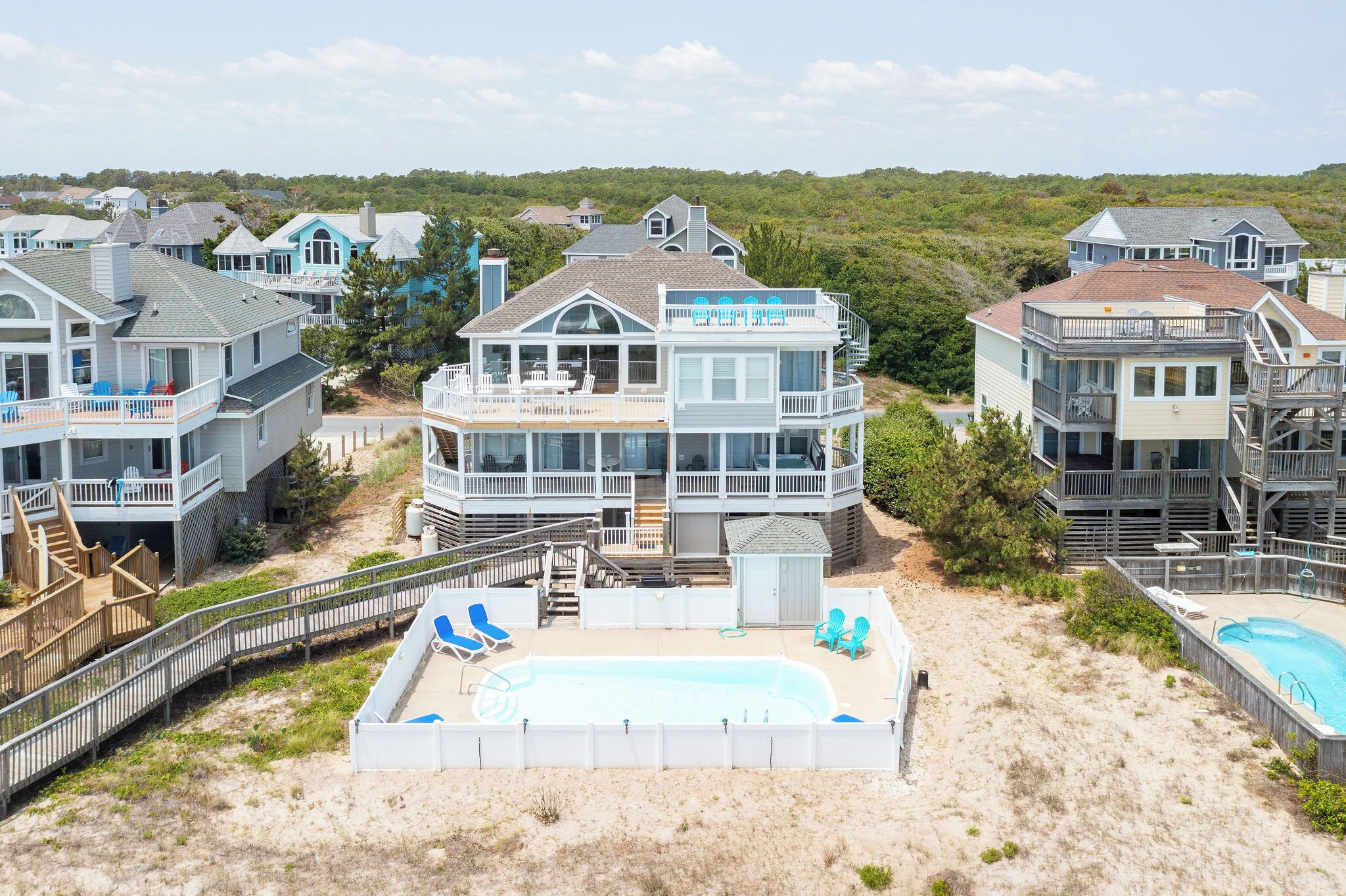 C5069 Oceanfront! Updated! 3 Dogs Welcome! Free Pool Heat March through May!