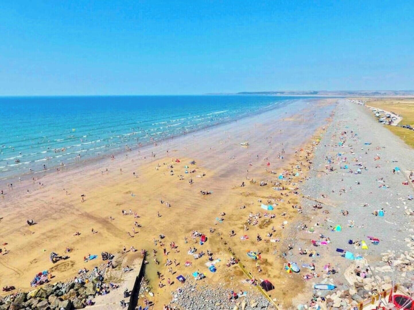 Accommodatie ligt op het strand