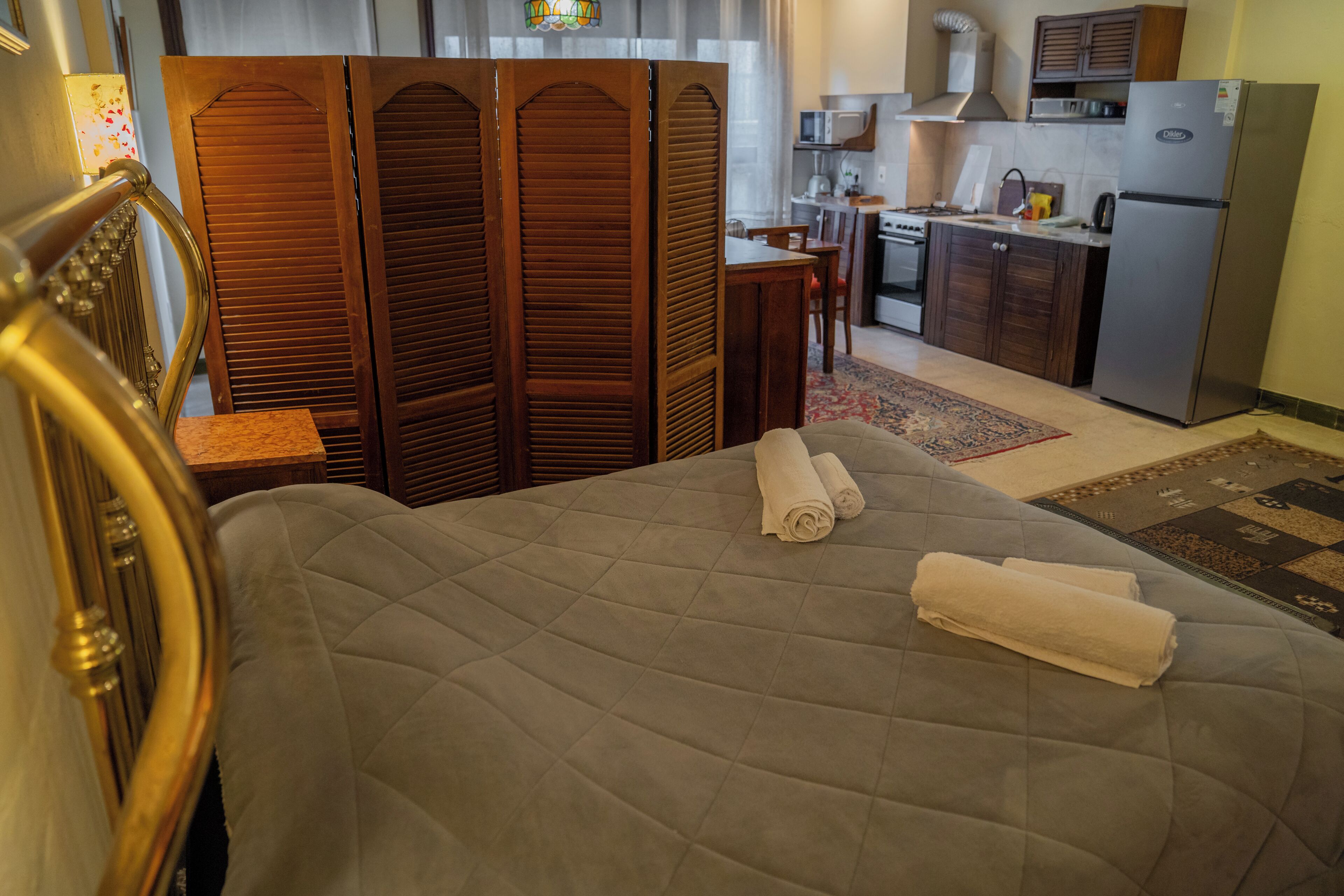 1 bedroom, iron/ironing board, WiFi (free), bed sheets