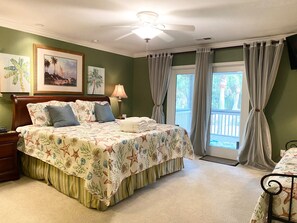 3 bedrooms, internet - Pet friendly, golf cart included - "The Bailey-Wick”, 294 Tarpon Drive (Fripp Island)