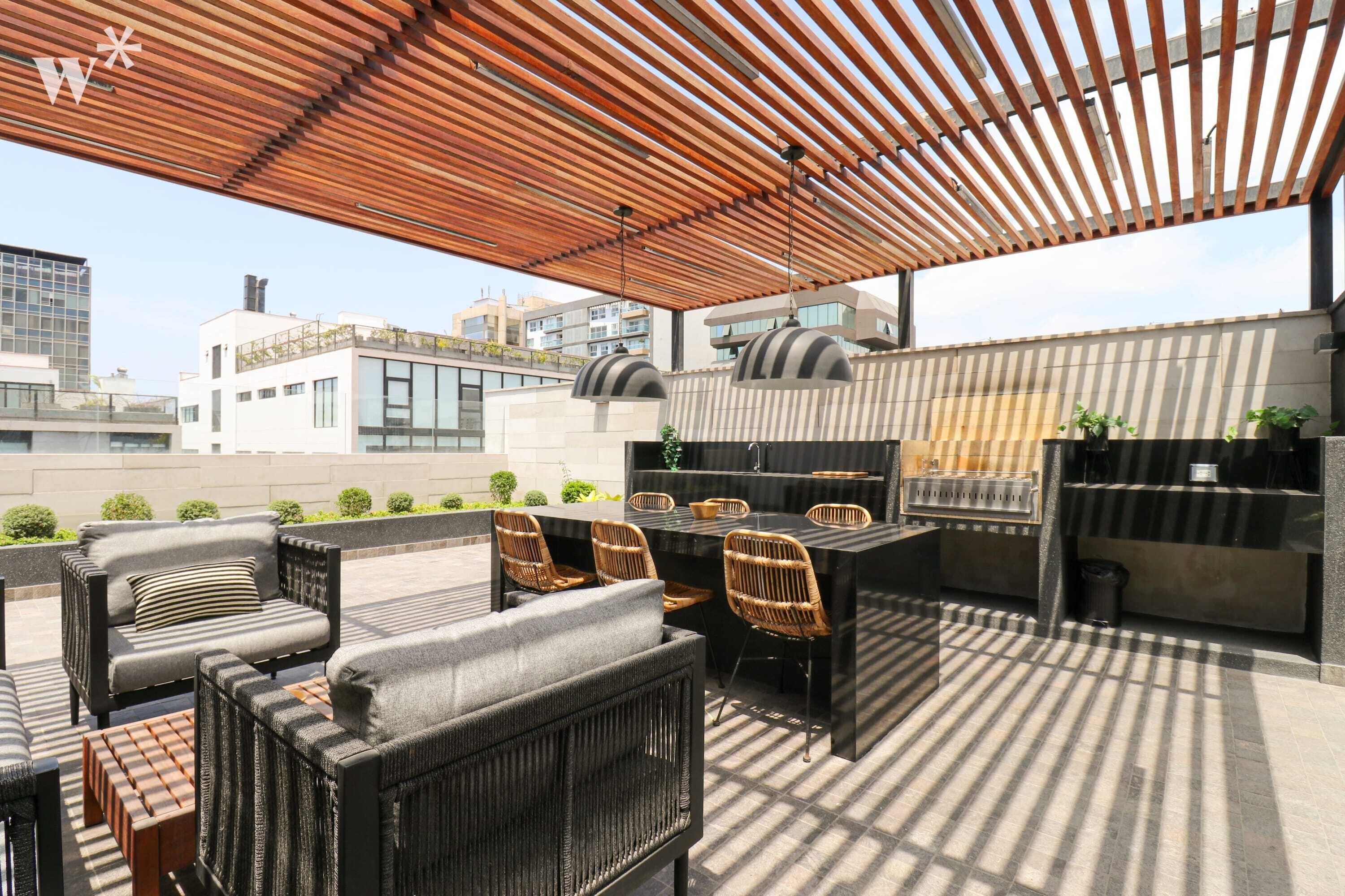 Rooftop terrace