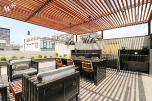 Terrasse sur le toit