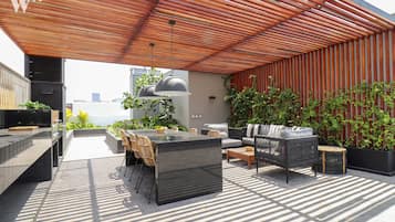 Rooftop terrace