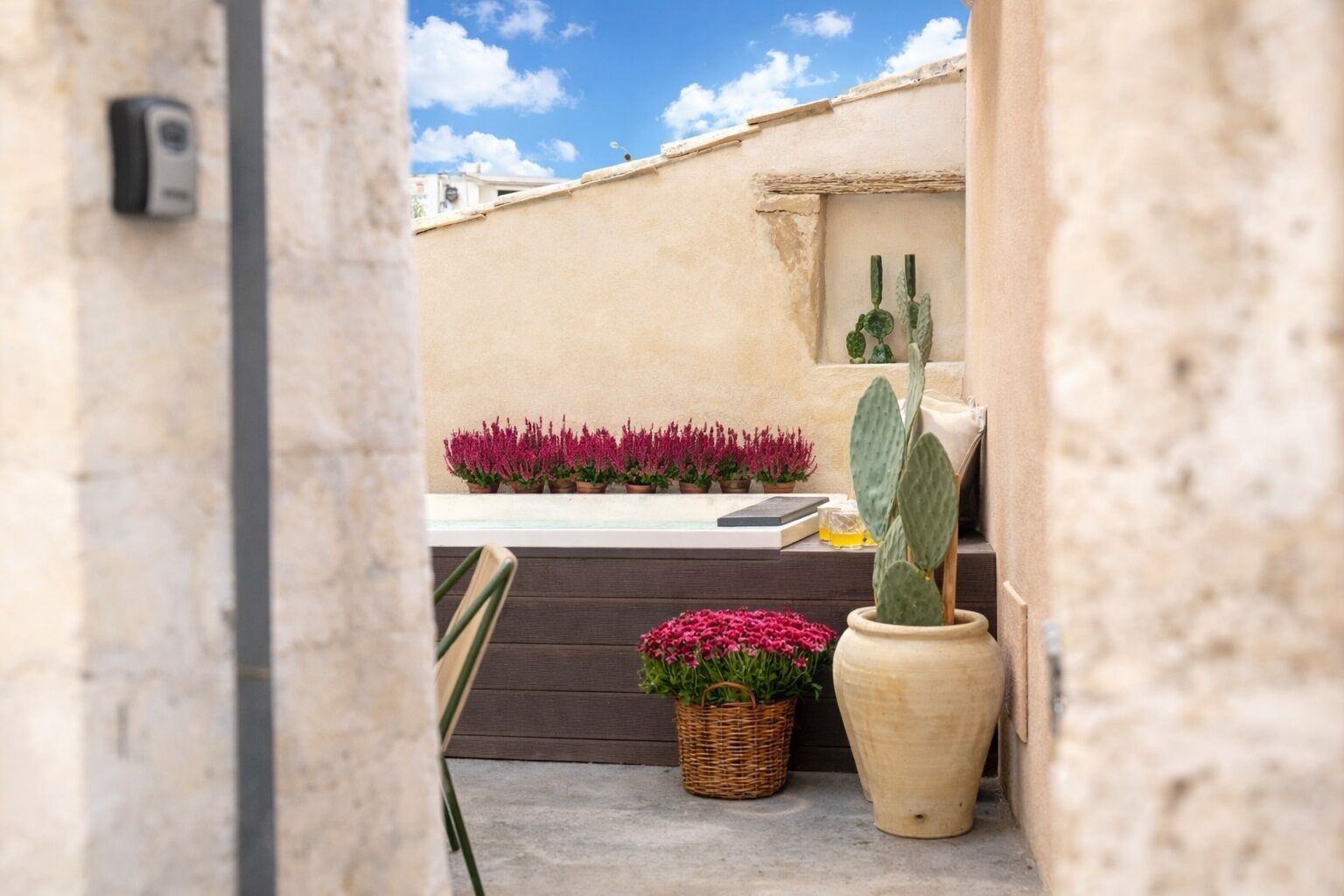 Enceinte de l’hébergement