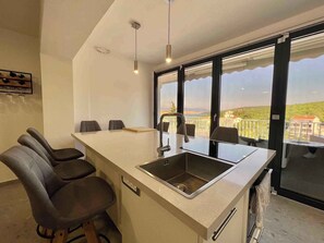 Interior - Holiday apartment modern American style (Jadranovo)