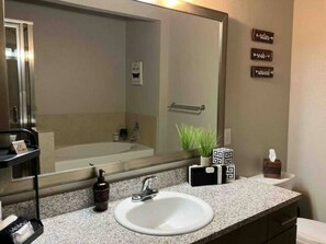 Hair dryer, soap
