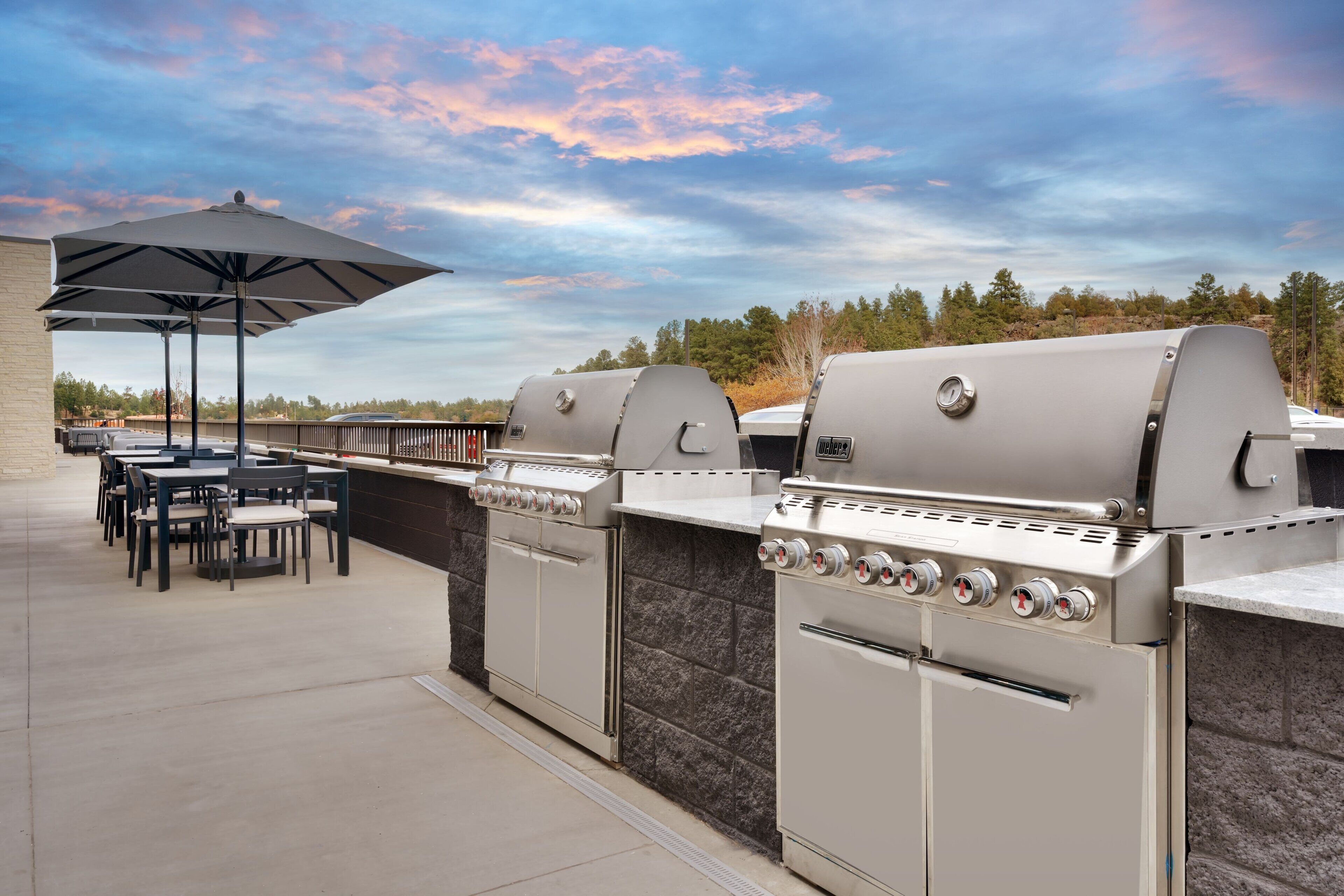 Aire de pique-nique/barbecue