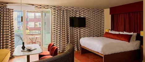 Habitación, balcón (Locke) | 1 habitación, caja de seguridad en la habitación y escritorio