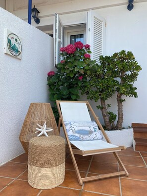 Habitación doble superior | Terraza o patio