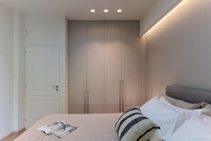 1 Schlafzimmer, Zimmersafe, Bügeleisen/Bügelbrett, Reisekinderbett