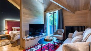 Een minibar, geluiddichte muren, gratis wifi, beddengoed