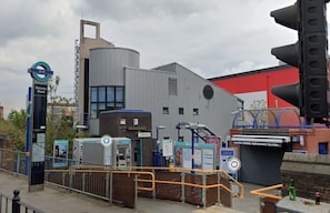 Access the London Overground Railway at this bustling transit hub.