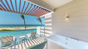 Swim Out Platinum Junior Suite | Ausblick vom Zimmer