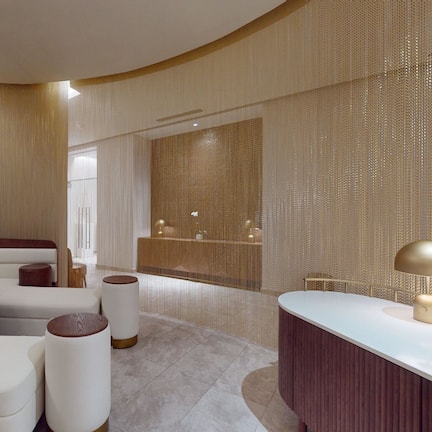 Salas de tratamiento para parejas, sauna y baño de vapor