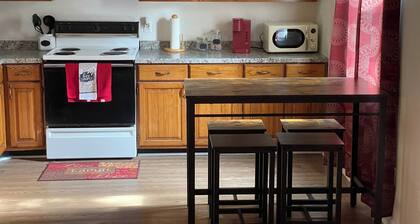Vacation Condo #2 2BR with full kitchen, walk to river and shops, pets welcome