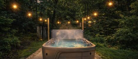 Bain à remous extérieur