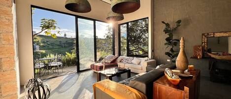 Chalet | Uitzicht vanuit accommodatie