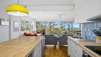 Micro-ondas, fogão, cooktop, lava-louças