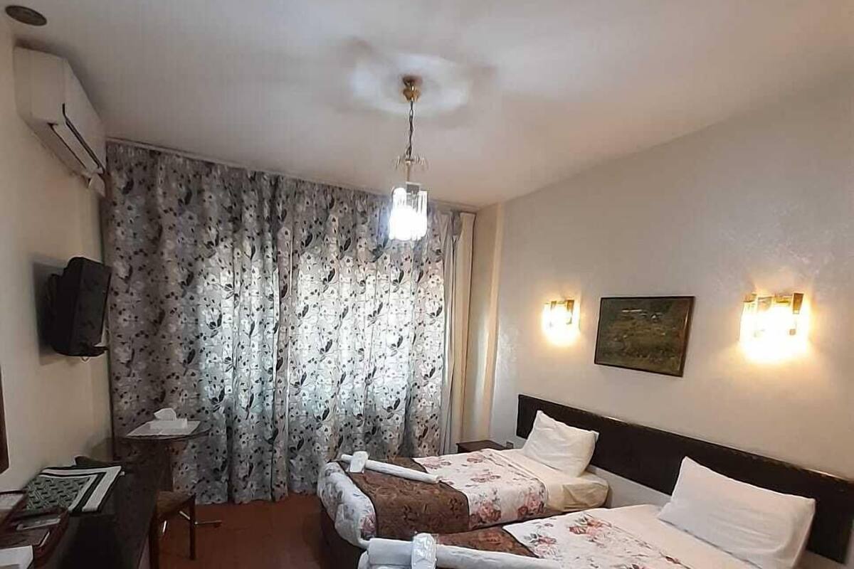 Standard Twin Room, Multiple Beds, Smoking, City View | 1 bedroom, hypo-allergenic bedding, memory-foam beds, in-room safe
