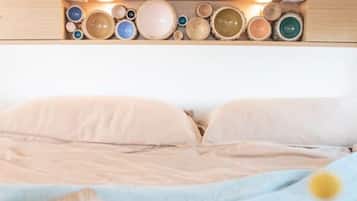 Desk, WiFi (free), bed sheets