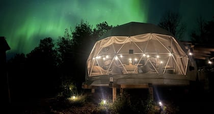 Refuge Bay's Ignis Dome - Luxury Off Grid Escape