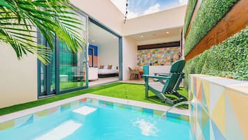 Habitación estándar, 1 cama King size, alberca privada (Privada Stays Eagle) | Alberca privada